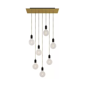   Creative Cables függeszték 7 lámpás függesztett lámpa 675 mm-es téglalap alakú XXL Rose-One-nal, SPM7REVN107VNSERM1ERM65