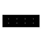 Creative Cables függeszték 8 lámpás függesztett lámpa 675 mm-es téglalap alakú XXL Rose-One-nal, SPM8REVN103E14VNRM04