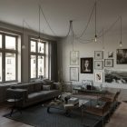 Creative Cables függeszték Spider SPMDCS01GO7RC04TERM-L