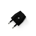Creative Cables design lámpa Kreatív dugó 2 pólusú Europlug 10A sPSEUN fekete