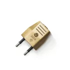 Creative Cables design lámpa Kreatív dugó 2 pólusú Europlug 10A SPSEUOTS bronz