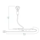 Creative Cables asztali lámpa Lily