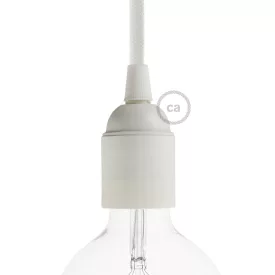   Creative Cables design lámpa Sima oldalas hőre lágyuló műanyag izzócsatlakozó készlet – E26