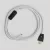 Creative Cables textil lámpakábel Kábelkészlet fehér pamut kábeles lámpához, 6 láb