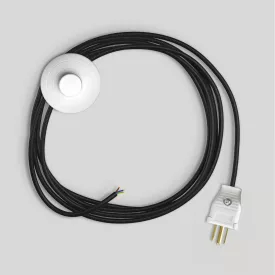   Creative Cables lámpakábel Kábelkészlet lámpához, fekete kábellel, 3 méter