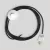Creative Cables lámpakábel Kábelkészlet lámpához, fekete kábellel, 3 méter