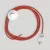 Creative Cables lámpakábel Kábelkészlet lámpához, élénkpiros kábellel, 10 láb