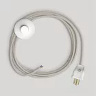 Creative Cables lámpakábel Lámpa kábelszett fehér kábellel, 10 ft
