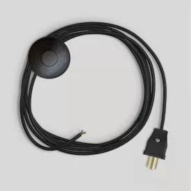   Creative Cables lámpakábel Kábelkészlet lámpához, fekete kábellel, 3 méter