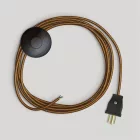 Creative Cables lámpakábel Kábelkészlet lámpához, csiszolt és csillogó rézkábellel, 10 láb