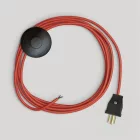 Creative Cables lámpakábel Kábelkészlet lámpához, élénkpiros kábellel, 10 láb
