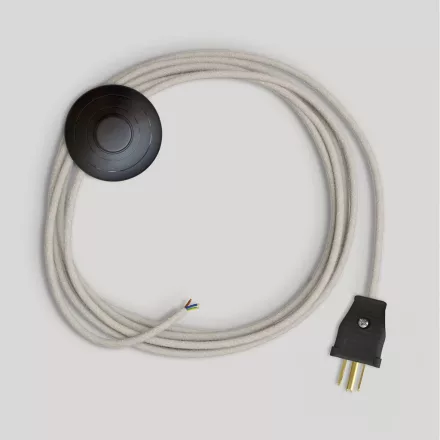 Creative Cables lámpakábel Lámpa kábelszett fehér kábellel, 10 ft