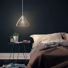 Creative Cables függeszték Fém Duedì Apex függesztett lámpaernyő | Fém foglalatburkolat és E26