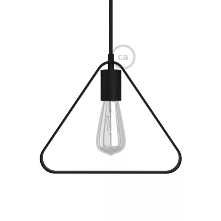 Creative Cables függeszték Fém Duedì Apex függesztett lámpaernyő | Fém foglalatburkolat és E26