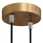 Creative Cables mennyezeti rózsa Hengeres fém 2 lyukas mennyezeti rozetta készlet