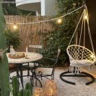 Creative Cables lámpakábel Elektromos kábel láncvilágításhoz, rayon szövet borítással, fehér CM01 XZ15CM01