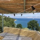 Elektromos kábel String Lights számára, műselyem szövettel, Baby Pink CM16 borítással