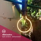 Elektromos kábel String Lights számára, műselyem anyaggal bevonva, Dark Green CM21