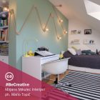 Elektromos kábel String Lights számára, CN06 jutaszövet borítással