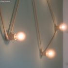 Elektromos kábel String Lights számára, CN06 jutaszövet borítással