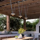 Creative Cables lámpakábel Elektromos kábel láncvilágításhoz, rayon szövet borítással, cikk-cakk fehér-türkiz CZ11 XZ15CZ11