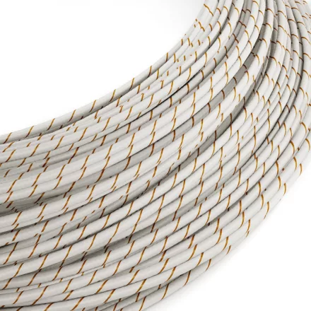 Creative Cables textil lámpakábel Extra alacsony feszültségű tápkábel, selyemhatású anyaggal bevonva Vertigo Beer Foam