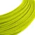 Creative Cables textil lámpakábel Extra alacsony feszültségű tápkábel, selyemhatású anyaggal bevonva, sárga Fluo RF10