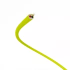 Creative Cables textil lámpakábel Extra alacsony feszültségű tápkábel, selyemhatású anyaggal bevonva, sárga Fluo RF10