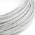 Creative Cables textil lámpakábel Extra alacsony feszültségű tápkábel, selyemhatású anyaggal bevonva, fehér RM01
