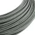 Creative Cables textil lámpakábel Extra alacsony feszültségű tápkábel, selyemhatású anyaggal bevonva, szürke RM03