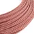 Creative Cables textil lámpakábel Extra alacsony feszültségű tápkábel, selyemhatású anyaggal bevonva, ZigZag fehér és