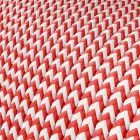 Creative Cables textil lámpakábel Extra alacsony feszültségű tápkábel, selyemhatású anyaggal bevonva, ZigZag fehér és