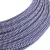 Creative Cables textil lámpakábel Extra alacsony feszültségű tápkábel, selyemhatású anyaggal bevonva, cikcakkos fehér és