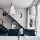 Kerek elektromos kábel RC01 fehér pamut egyszínű anyaggal bevonva - háromeres