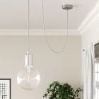 Kerek elektromos kábel RC16 halványrózsaszín pamut egyszínű szövettel borítva