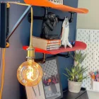 Kerek elektromos kábel RC31 Golden Honey pamut egyszínű anyaggal bevonva