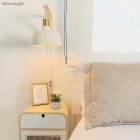 Kerek elektromos kábel, pamut egyszínű RC34 tej és menta anyaggal bevonva