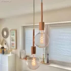 Kerek elektromos kábel RC63 zöldszürke pamut egyszínű anyaggal bevonva