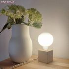 Anthracite Stripes Cotton és Natural Linen RD54 bevonatú kerek elektromos kábel