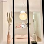 Kerek elektromos kábel ókori rózsaszín cikcakk pamuttal és természetes vászonnal RD71