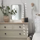 Kerek elektromos kábel, színes Bark ZigZag Cotton és Natural Linen RD73 bevonattal