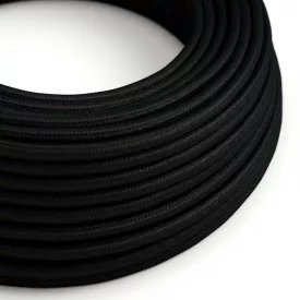   Creative Cables textil lámpakábel Fényes szénfekete textil kábel – Az eredeti Creative-Cables – RM04 XZ2RM04