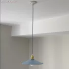 Kerek elektromos kábel RM11 cián műselyem egyszínű szövettel borítva