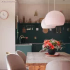 Kerek elektromos kábel RM16 Baby Pink egyszínű műselyem szövettel borítva