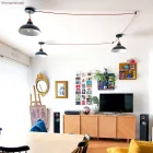 Kerek elektromos kábel RM22 Whiskey rayon egyszínű szövettel borítva