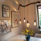 Kerek elektromos kábel RM25 mustár műselyem egyszínű szövettel borítva