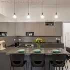 Kerek elektromos kábel RM26 sötétszürke műselyemszínű egyszínű szövettel borítva