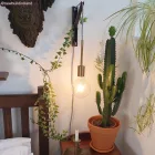 Kerek elektromos kábel, természetes len RN02 szürke borítással