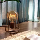 Kerek elektromos kábel, természetes vászonnal, RN04 barna bevonattal