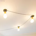 Kerek elektromos kábel Rayon Bicolored RP04 Black borítással